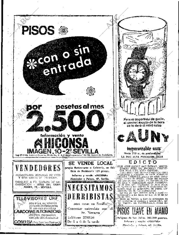 ABC SEVILLA 18-12-1969 página 57