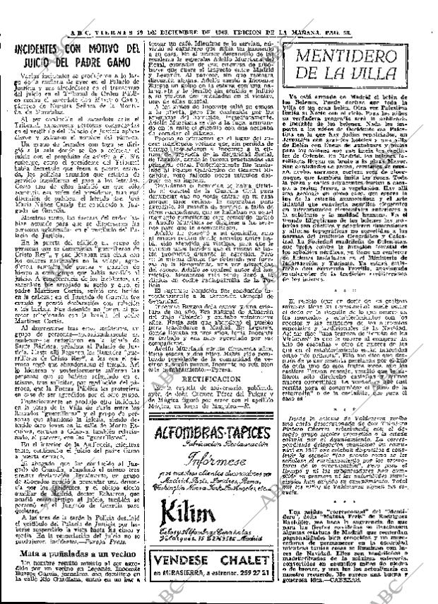 ABC MADRID 19-12-1969 página 58