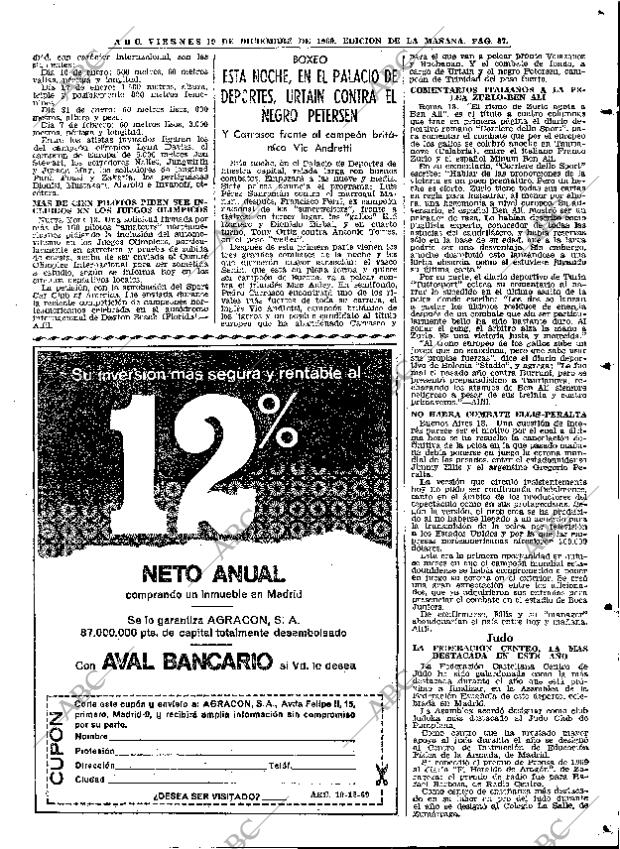 ABC MADRID 19-12-1969 página 87