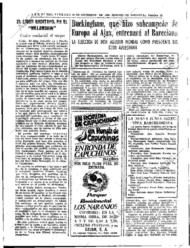 ABC SEVILLA 19-12-1969 página 55