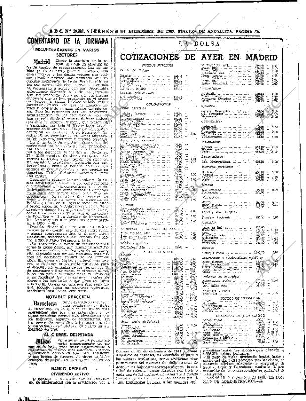 ABC SEVILLA 19-12-1969 página 70