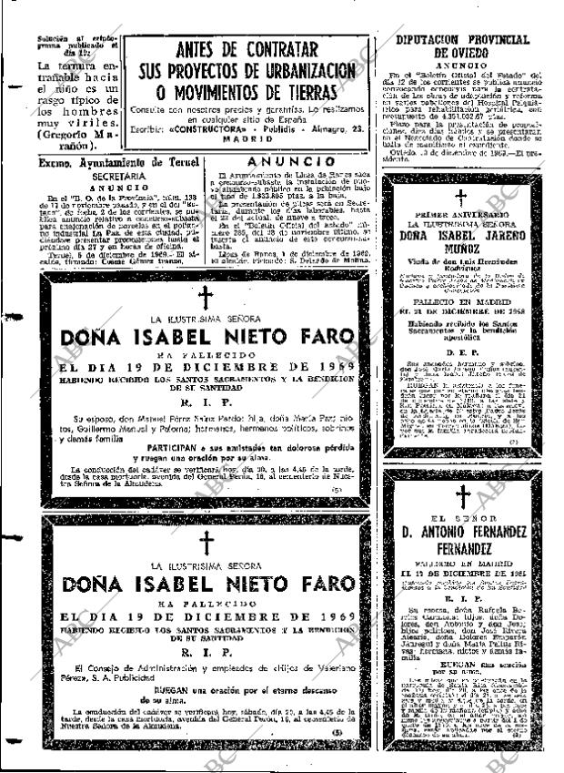 ABC MADRID 20-12-1969 página 118