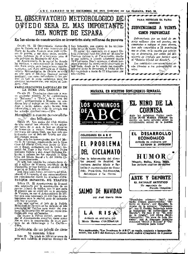 ABC MADRID 20-12-1969 página 55