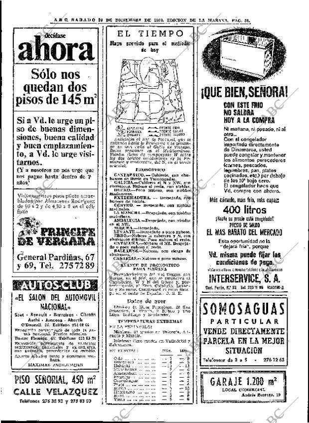 ABC MADRID 20-12-1969 página 56