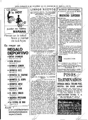 ABC MADRID 20-12-1969 página 70