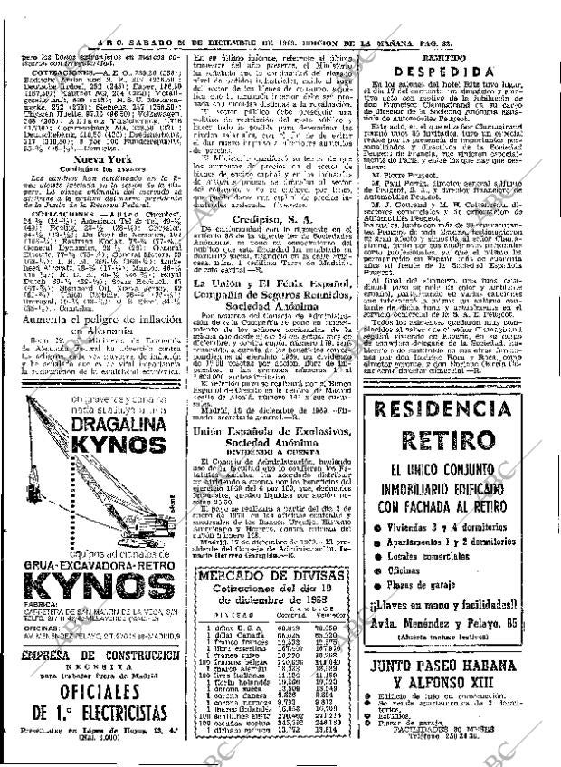 ABC MADRID 20-12-1969 página 82