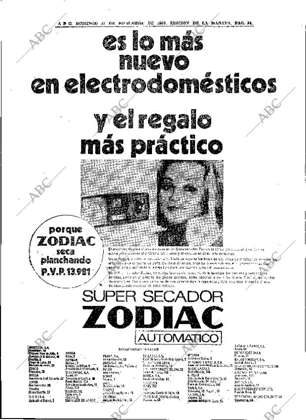 ABC MADRID 21-12-1969 página 34