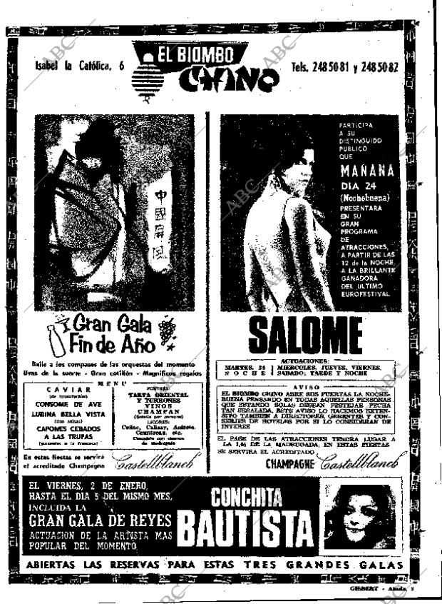 ABC MADRID 23-12-1969 página 25