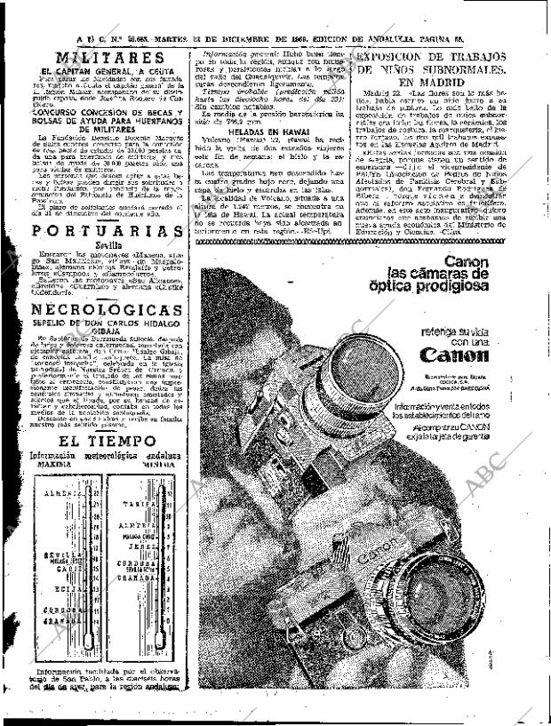 ABC SEVILLA 23-12-1969 página 55