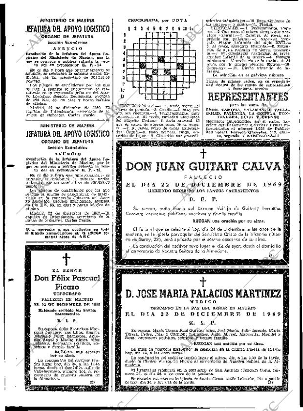 ABC MADRID 24-12-1969 página 106