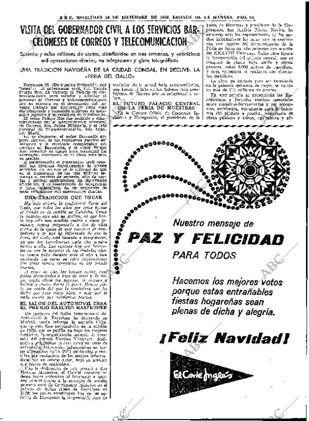 ABC MADRID 24-12-1969 página 53