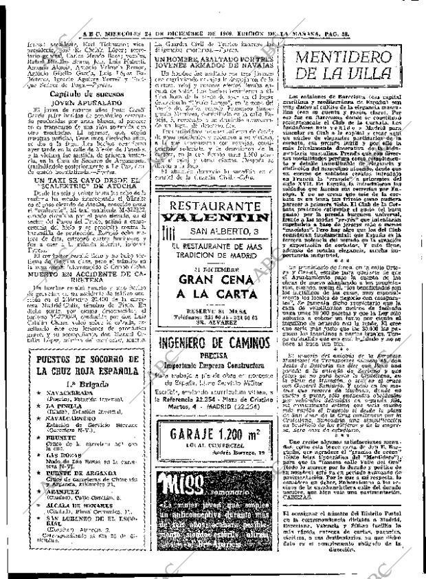 ABC MADRID 24-12-1969 página 58