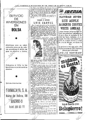 ABC MADRID 24-12-1969 página 72