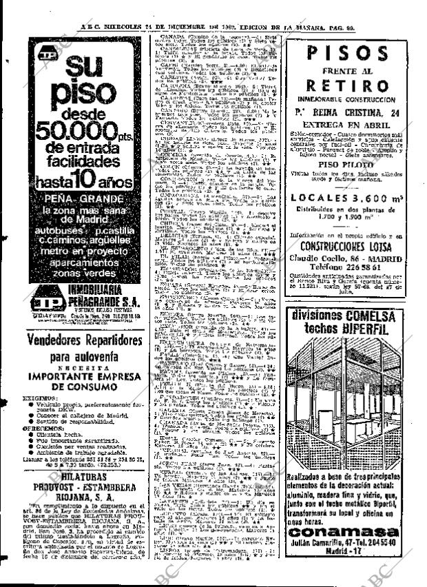 ABC MADRID 24-12-1969 página 90