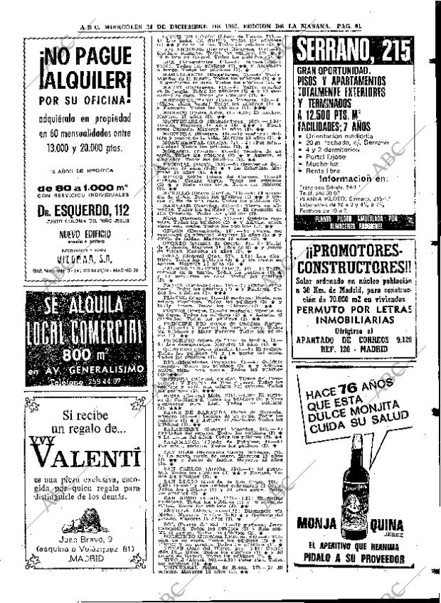 ABC MADRID 24-12-1969 página 91