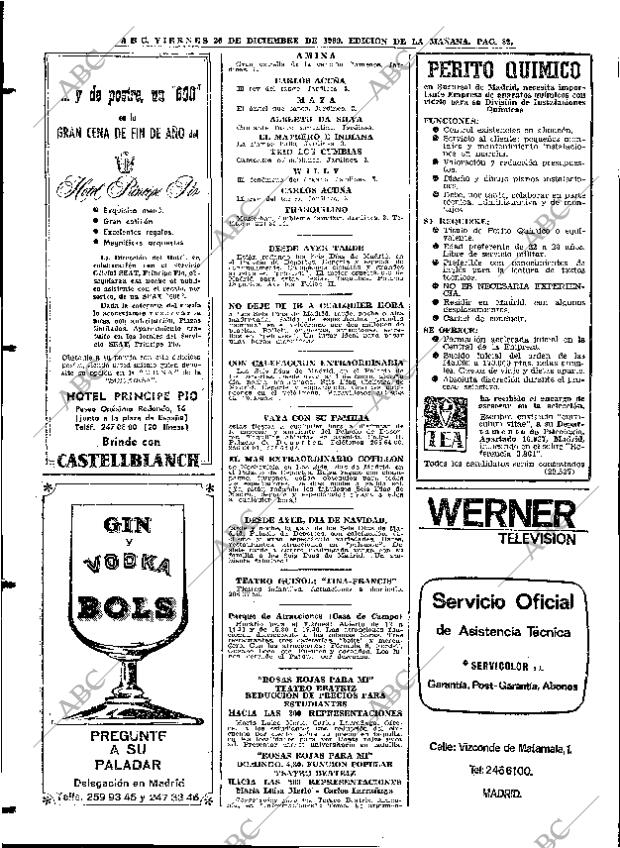 ABC MADRID 26-12-1969 página 82