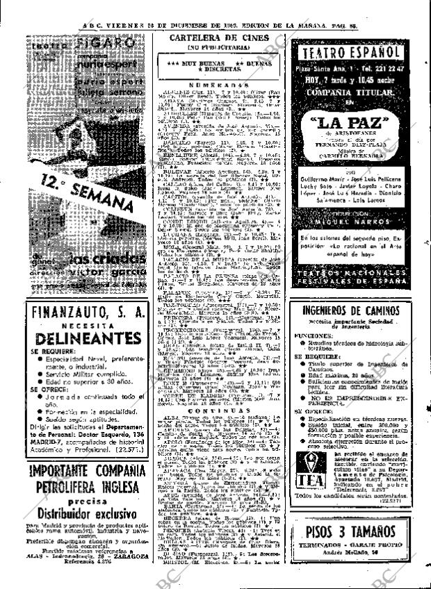 ABC MADRID 26-12-1969 página 85