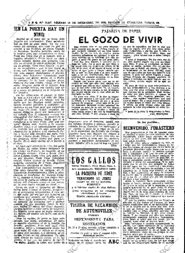ABC SEVILLA 26-12-1969 página 69