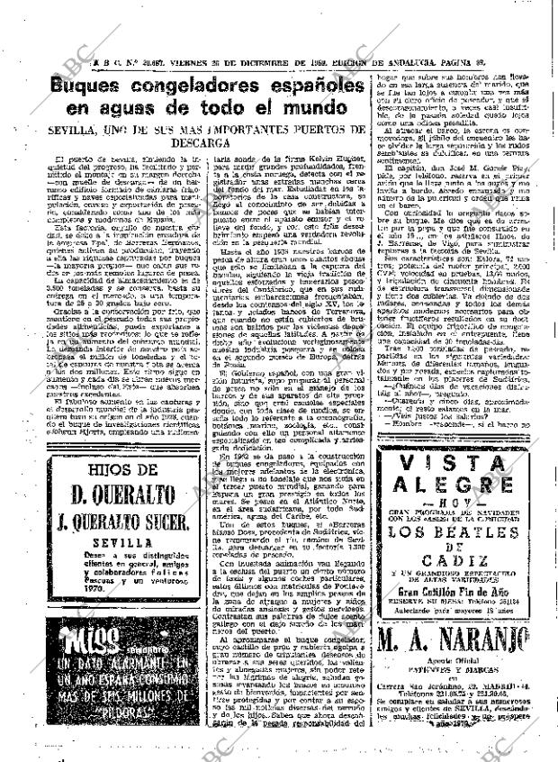 ABC SEVILLA 26-12-1969 página 89