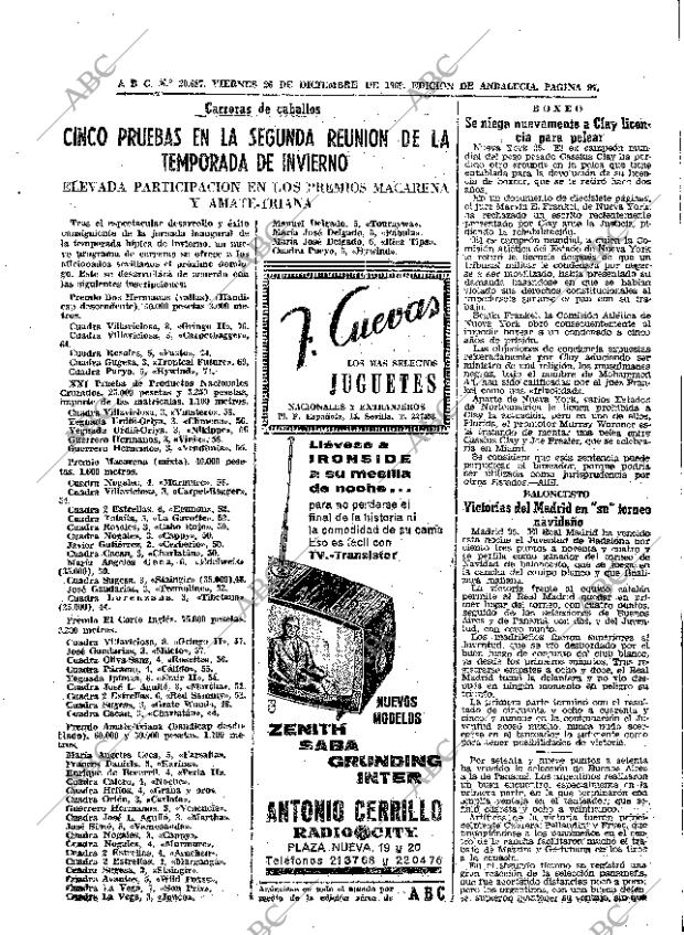 ABC SEVILLA 26-12-1969 página 97