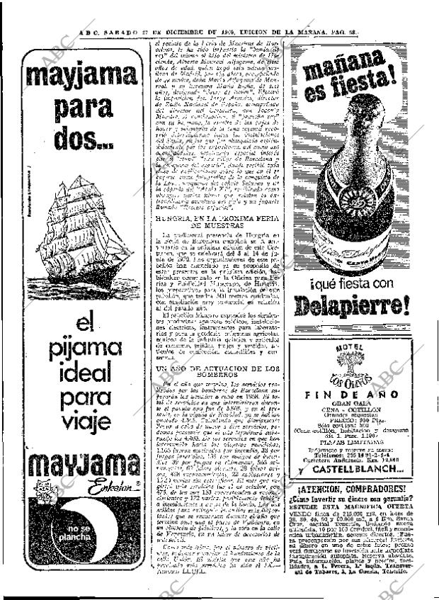 ABC MADRID 27-12-1969 página 58