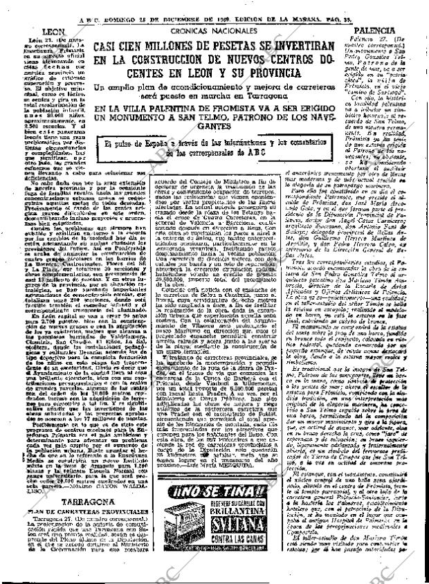 ABC MADRID 28-12-1969 página 35