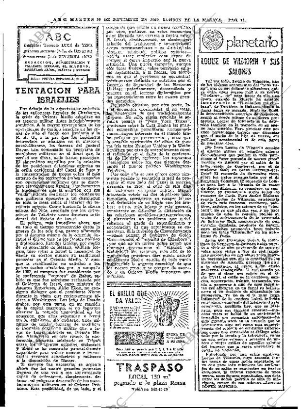 ABC MADRID 30-12-1969 página 14