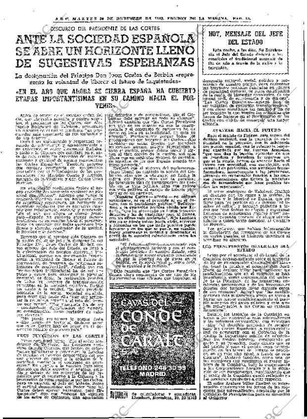 ABC MADRID 30-12-1969 página 15