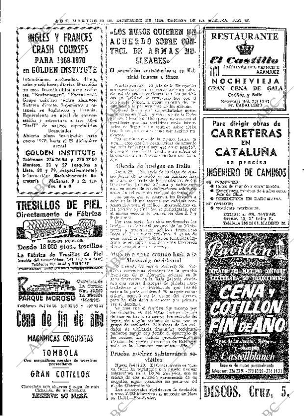 ABC MADRID 30-12-1969 página 26