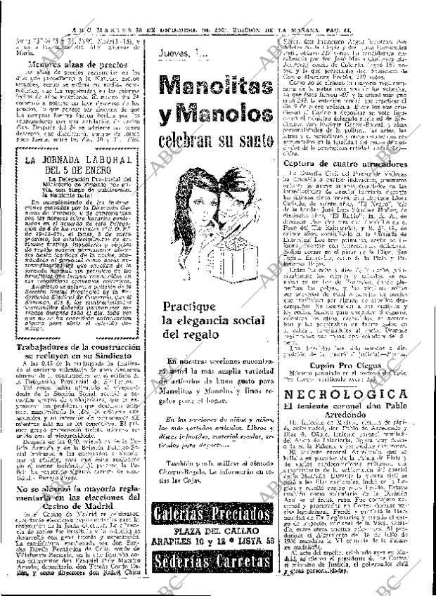 ABC MADRID 30-12-1969 página 44