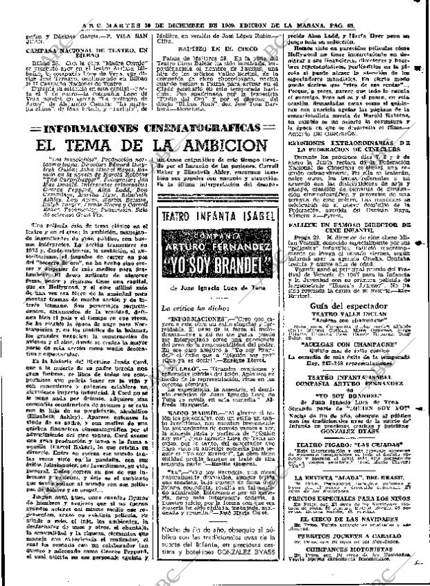 ABC MADRID 30-12-1969 página 69