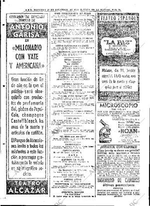 ABC MADRID 30-12-1969 página 70