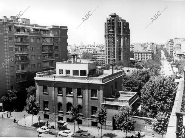 Al fondo, la calle Eduardo Dato