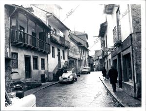 Una de las Calles de la localidad de Bembibre