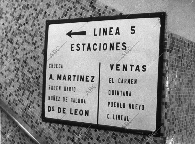 Linea de Metro Ventas-Callao