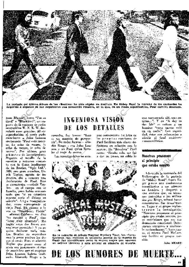 BLANCO Y NEGRO MADRID 03-01-1970 página 61