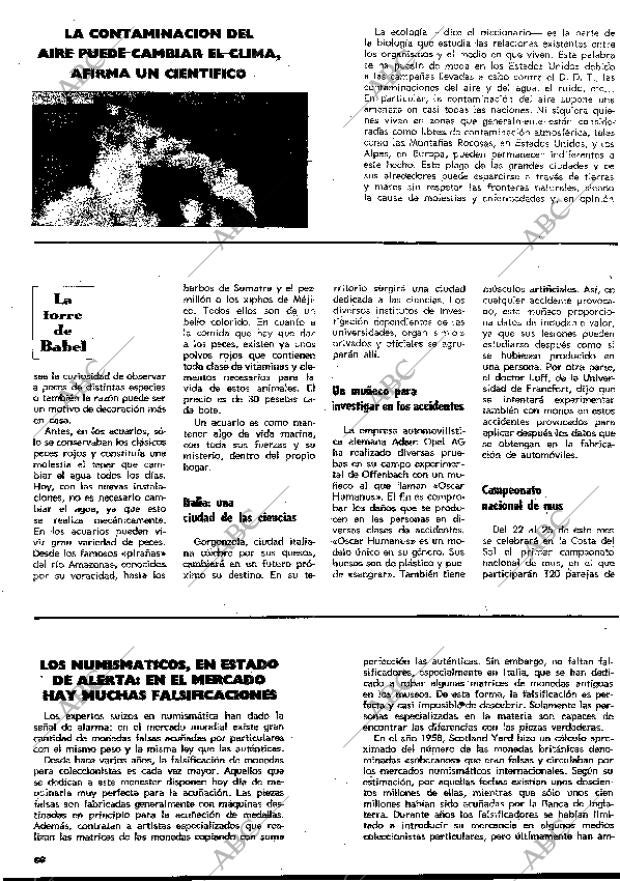BLANCO Y NEGRO MADRID 03-01-1970 página 66
