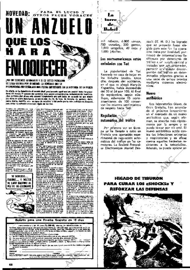 BLANCO Y NEGRO MADRID 03-01-1970 página 68
