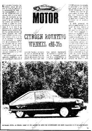 BLANCO Y NEGRO MADRID 03-01-1970 página 71