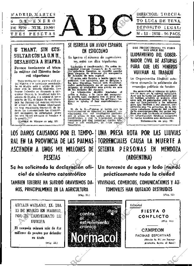 ABC MADRID 06-01-1970 página 13