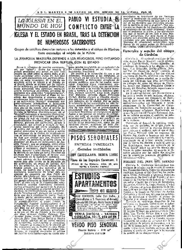 ABC MADRID 06-01-1970 página 22