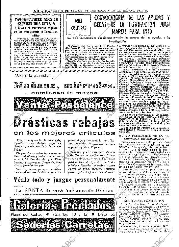 ABC MADRID 06-01-1970 página 39