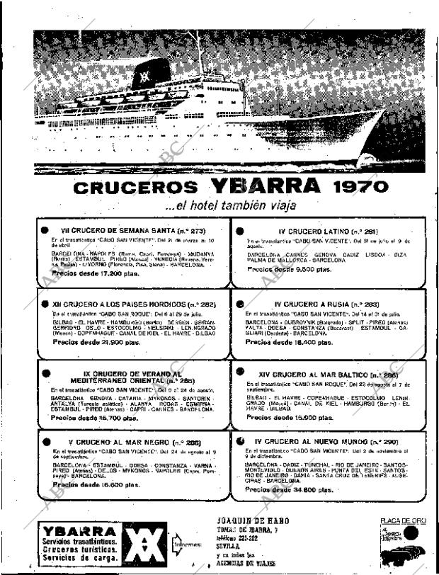 ABC SEVILLA 14-01-1970 página 6