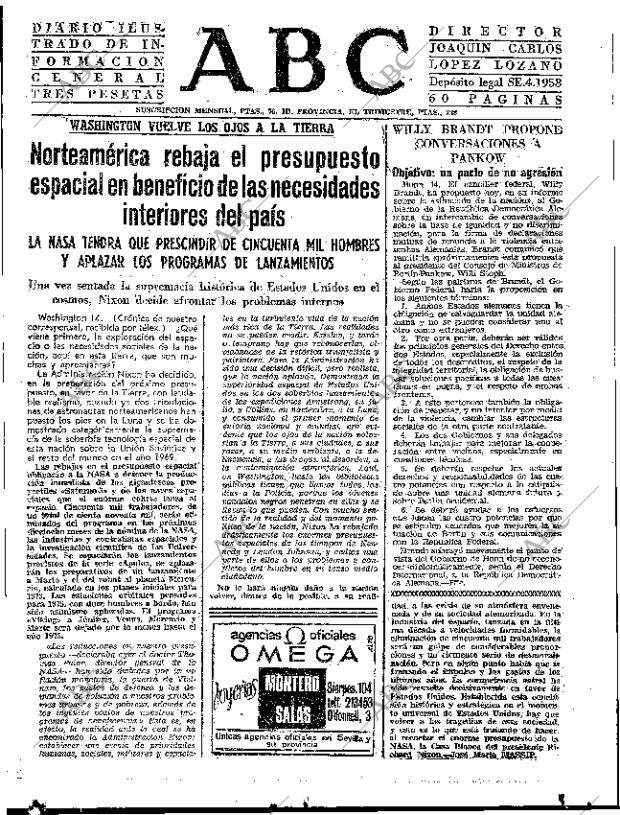 ABC SEVILLA 15-01-1970 página 15