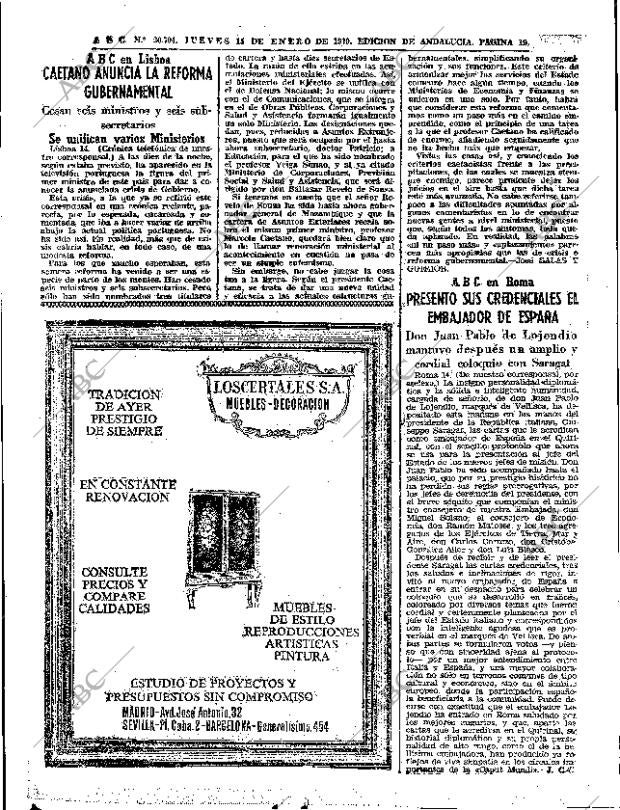 ABC SEVILLA 15-01-1970 página 19