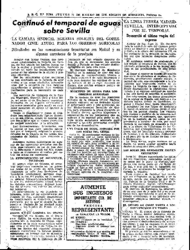 ABC SEVILLA 15-01-1970 página 27