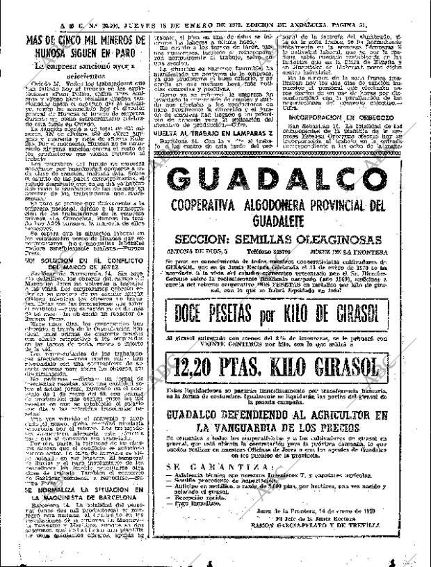 ABC SEVILLA 15-01-1970 página 31