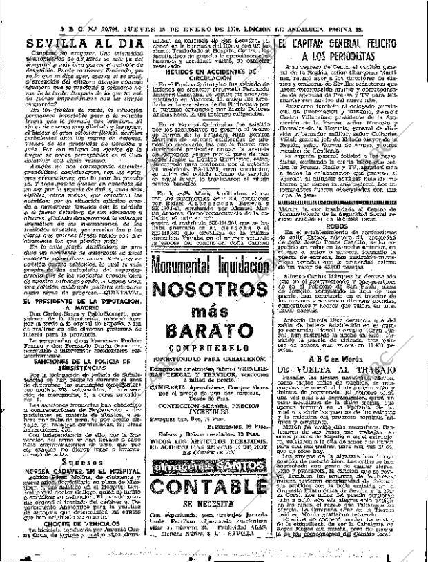 ABC SEVILLA 15-01-1970 página 39