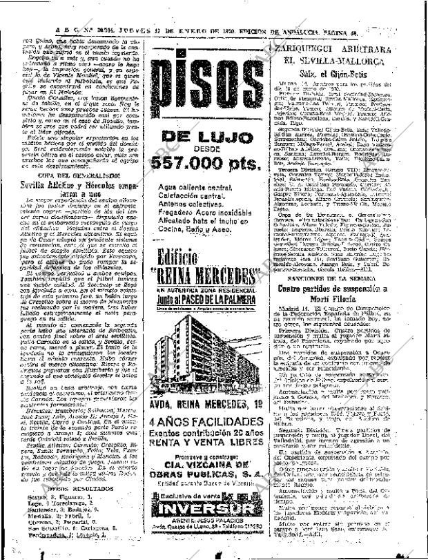 ABC SEVILLA 15-01-1970 página 46