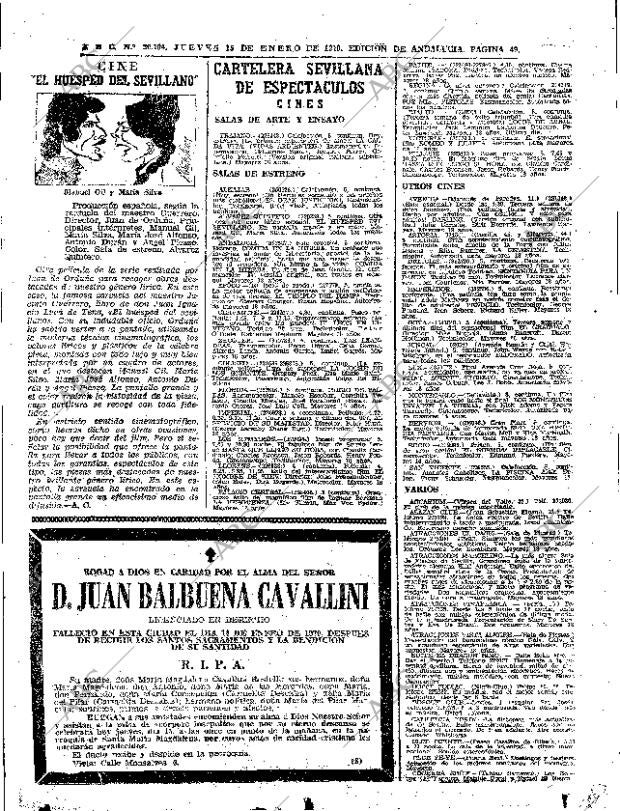 ABC SEVILLA 15-01-1970 página 49